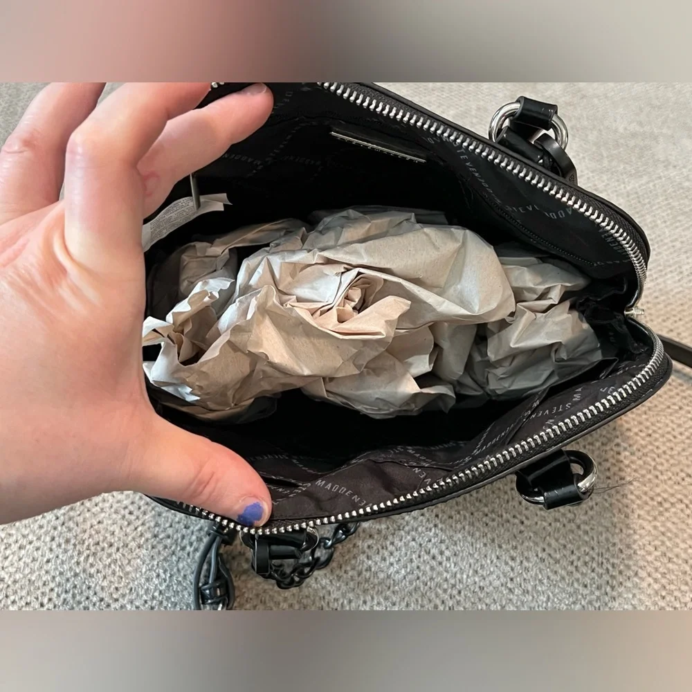 NWT Steve Madden Tobey‎ Satchel Bag